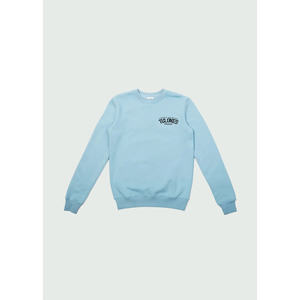 Alta calidad OEM invierno hombres pulóver liso teñido felpa en blanco Jogger blanco cuello redondo algodón personalizado sudadera al por mayor - Product Image 1