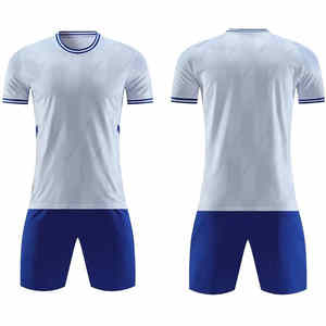 Uniformes de fútbol por sublimación Kelly verde blanco personalizados de alta calidad, venta al por mayor, tallas para adultos, camiseta de fútbol por sublimación completa - Product Image 5