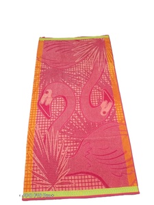 Two-Sided <b>Beach</b> <b>Towel</b> Printed Customizable Design High Quality Terry on One Side Cotton Checks on Other Side Swim Turkish Style - Product Image 6