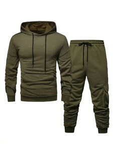 Haute qualité hommes vente douce coupe-vent Jogging survêtement ensemble fabriqué en usine étanche Nylon passepoil léger pour l'hiver - Product Image 4