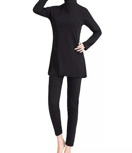 swimwear Muslim swimming Costumes full cover beach Swimsuit 2pcs burkini - Product Image 4