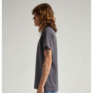 Shaka Wear Camiseta de algodón para hombre Peso pesado Suave Manga corta Cuello redondo Top liso Camisetas Regular Tamaño grande - Product Image 3