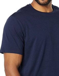 T-shirt à manches courtes vierge pour hommes T-shirt 100% coton pour hommes T-shirt à col rond en coton lourd Tailles et couleurs personnalisées disponibles - Product Image 5