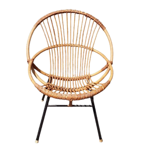 Silla de comedor de ratán de gran tamaño personalizada de calidad de lujo, muebles decorativos para el hogar, sala de estar - Product Image 3