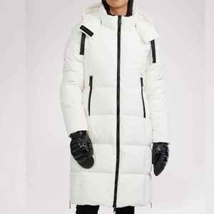 Chaqueta larga acolchada extra cálida para hombre, diseñada para brindar comodidad en clima nevado con cobertura corporal extendida. - Product Image 2