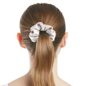 Soft Custom Logo Elasticated 100% Silk <b>Hair</b> Ties <b>Hair</b> Accessories for Women OEM <b>Scrunchy</b> <b>Hair</b> Tie Made in Vietnam - Product Image 2