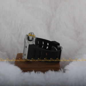 นาฬิกากลไกหรูหราคุณภาพสูงสำหรับผู้ชายและผู้หญิงประดับเพชรเพชรโมอิส - Product Image 4