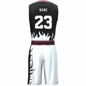 เครื่องแบบบาสเกตบอลน้ำหนักเบาสำหรับผู้ใหญ่เครื่องแบบบาสเก็ตบอลสีพื้น - Product Image 4