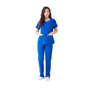 Doctors <b>Nurses</b> Healthcare Staff Comfortable Durable Breathable Scrubs Medical Hospital Uniforms - Product Image 1
