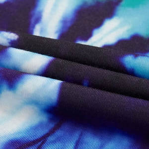 Camiseta de Hombre 100% Algodón, Venta en Línea, Color Personalizado, Impresión Tie Dye, Antiarrugas, Secado Rápido, Tejido de Punto, Diseño Sólido - Product Image 3