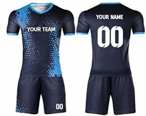 Maillot de football de sublimation de haute qualité et uniforme court hommes ensemble maillot de football sublimé 2022 dans un nouveau design - Product Image 1