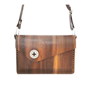 Bolso de Mano de Madera con Diseño Hermoso, Perfecto para Fiestas, Hecho a Mano, Tallado, Moderno y Elegante para Mujer - Product Image 2
