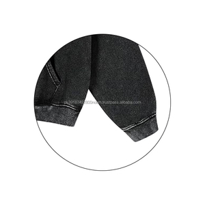 Hoodies personnalisés avec poches latérales et bordures élastiques, coupe ample et épaisse, prix d'usine pour la vente en gros - Product Image 2