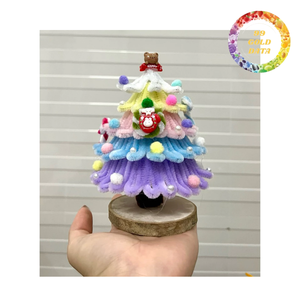 <b>Miniature</b> Chenille <b>Christmas</b> <b>Tree</b> for Holiday Gifts | Viet Nam origin | Many size and colors - Product Image 6