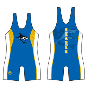 USA Design léger et respirant Wrestling Singlet Flexible 4 Way Stretch Performance Gymnastics Clothing - Product Image 4