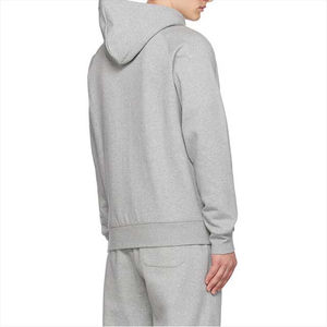 Chándales de 2 piezas con capucha de invierno de calidad superior para hombre, ropa deportiva transpirable ecológica de poliéster/algodón - Product Image 4