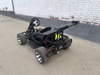 Go-Kart Eléctrico Personalizado, Apto para Adultos y Niños, Go-Kart Todoterreno con Modos Rápido/Lento
