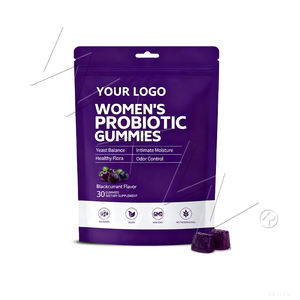 วิตามินกัมมี่โปรไบโอติกสำหรับผู้หญิง OEM/ODM อาหารเสริมจากธรรมชาติเพื่อสุขภาพระบบจุลินทรีย์ในช่องคลอด ช่วยปรับสมดุลเชื้อราและเพิ่มการเผาผลาญ - Product Image 2