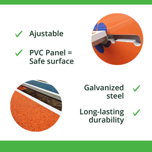 โครงสร้างการฝึกแบบมืออาชีพอุปกรณ์สำหรับสุนัขแบบกระโดดไกลสำหรับฝึกสุนัขเล่นเกมแบบคล่องตัวออกกำลังกายแข่งขันได้ - Product Image 3