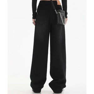 กางเกงระบายอากาศผ้าฝ้าย100% แห้งเร็วของผู้หญิงกางเกงยีนส์ทรงหลวมซักคุณภาพพรีเมียมกางเกงลำลองดีไซน์ใหม่ - Product Image 6