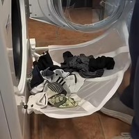 Filet anti-chute pour lave-linge, filet de collecte, porte universelle, aide au lavage, support, empêche les chutes, réutilisable