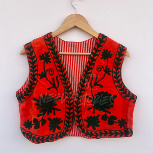 Pakistán hizo tela personalizada abastecimiento chalecos hechos a mano precio directo de fábrica, excelente artesanía - Product Image 2