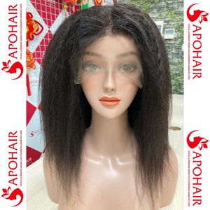 Perruques Lace Front Wigs brésiliennes à cuticules alignées, perruques cheveux humains vierges, densité 180, 13x6, vente en gros - Product Image 2