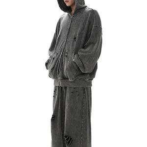 Vente en gros de sweat à capuche pour homme en coton épais à impression bouffante de la meilleure qualité pull thermique surdimensionné à impression personnalisée sweats à capuche en coton personnalisés - Product Image 4