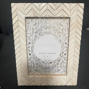 กรอบรูปกระดูกลายใหม่เป็นมิตรต่อสิ่งแวดล้อมทำด้วยมือของแขวนผนังตกแต่งห้องนั่งเล่นปรับแต่งขนาดได้เองของขวัญขึ้นบ้าน - Product Image 1