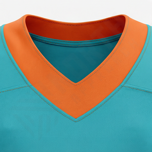 ชุดฟุตบอลคุณภาพสูงแบบกำหนดเอง เสื้อทีมฟุตบอลอเมริกัน ชุดฟุตบอลแบบซับลิเมชั่น เสื้อฟุตบอล เสื้อฟุตบอลสำหรับการแข่งขัน - Product Image 4