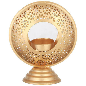 Glimmering Charm Candle Holder for Your Home Soothing Tea <b>Light</b> Holder to Elevate Your <b>Space</b> - Product Image 1