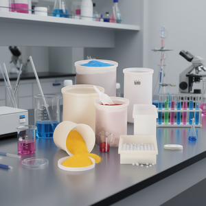 Botellas y Recipientes de Laboratorio Redondos, Duraderos y de Alta Calidad de Burkle GmbH - Product Image 3