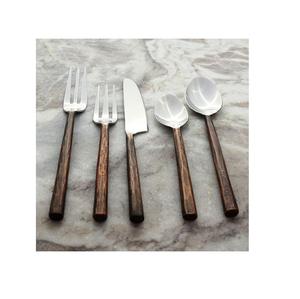 Ensemble de couverts en acier inoxydable de haute qualité, vaisselle personnalisée de mariage, couverts en acier inoxydable faits à la main, Offre Spéciale - Product Image 1