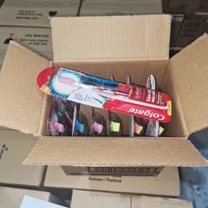 Top gros SlimSoft Advanced X 12 pièces brosse à dents poils moyens blanchissant Anti-cavité pour un usage domestique pour les brosses à dents - Product Image 3