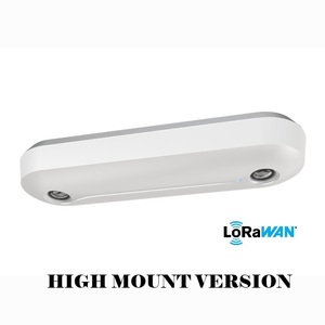 COMPTIPIX FLAT 1 BIANCO HIGH MOUNT LORAWAN ®   Sensore 3D per il Conteggio delle Persone e Monitoraggio dell'Occupazione per Negozi e Edifici Intelligenti - Product Image 1