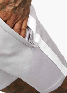 Pantalones cortos de gimnasio de algodón de alta calidad personalizados para hombre, pantalones cortos de entrenamiento informales, pantalones cortos de natación sublimados - Product Image 4