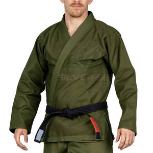 Uniforme de karaté pour adultes d'entraînement et de combat, polyester/coton de haute qualité, respirant, confortable, léger, vêtements d'arts martiaux - Product Image 6