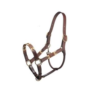 Polo d'équitation de luxe en cuir véritable licou accessoire de sport de plein air avec conception de couture élégante à prix raisonnable - Product Image 1