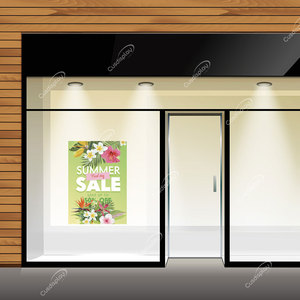 Grand Vinyle Personnalisé Voir À Travers La Fenêtre Perforée Stickers Film Vitrine Autocollants Signes Graphiques Affiche Magasin pour Les Entreprises - Product Image 5