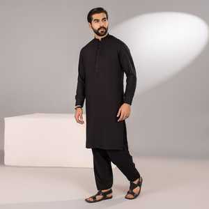ชุดเดรสปากีสถานสำหรับผู้ชายชุดเดรสผ้าคอตตอนสไตล์ปากีสถานชุดคาเมซของชาวมุสลิมผ้าคอตตอนสไตล์ปากีสถานสำหรับ100% - Product Image 2