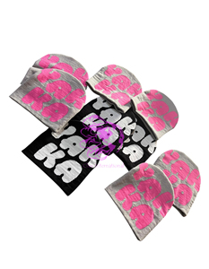 Gorro de Punto Holgado Unisex Estilo Y2K, 100% Lana, Accesorios de Playa, Color Personalizado, Gorro con Diseño Gráfico - Product Image 1