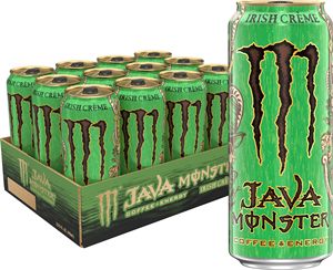 Monster Energy Drink Java Monster Mean Bean 15oz 450ml Mélange Café et Énergie, Lot de 12 Boîtes pour un Reboost Matinal, Vente en Gros - Product Image 1