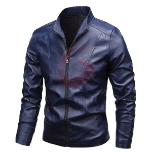 Best Selling Low Price Men's <b>Winter</b> <b>Leather</b> <b>Jacket</b> Custom Made with Private Label Waterproof Windproof - Product Image 1