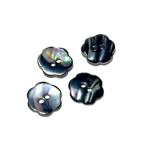 Botones de concha marina natural pulidos y hechos a mano de concha de océano suministro a granel para moda ecológica y producción de prendas de vestir sostenibles - Product Image 3