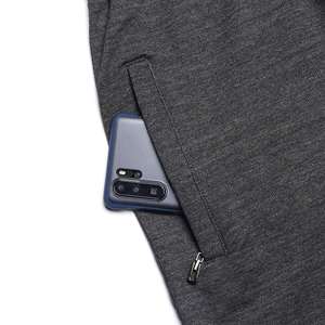 Shorts de sport pour hommes en coton uni respirant et écologique à taille haute – Collection été – Offre spéciale à prix réduit - Product Image 4