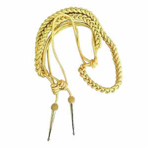 Elegantes accesorios de uniforme Aiguillette para trajes formales y presentaciones de vestidos ceremoniales - Product Image 2