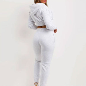 Dernière collection de survêtements de haute qualité avec logo personnalisé grande taille pour femmes - Product Image 4