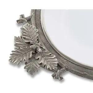 Bandeja Metálica de Lujo Multifuncional, Diseño Costero de Moda, Decoración Funcional para el Hogar, Regalo Empresarial de Navidad, Zahid - Product Image 3