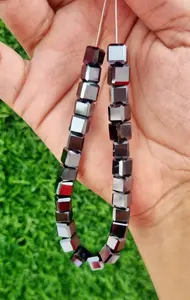 Perles carrées carrées de 7 mm perles de Moissanite à facettes de qualité AAA fabrication de Moissanite en vrac pour bijoux Moissanite et bijoux personnalisés - Product Image 4