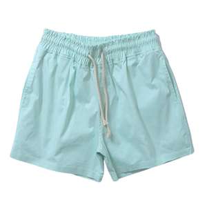 กางเกงกีฬาขาสั้นระบายอากาศได้ดีสำหรับผู้ชายกางเกงขาสั้นทรงหลวมผ้าคอตตอนโพลีเอสเตอร์สีกากีสำหรับฤดูร้อน - Product Image 5